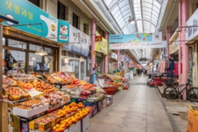 美食旁就是趣味项目——充满特色的四大仁川传统市场